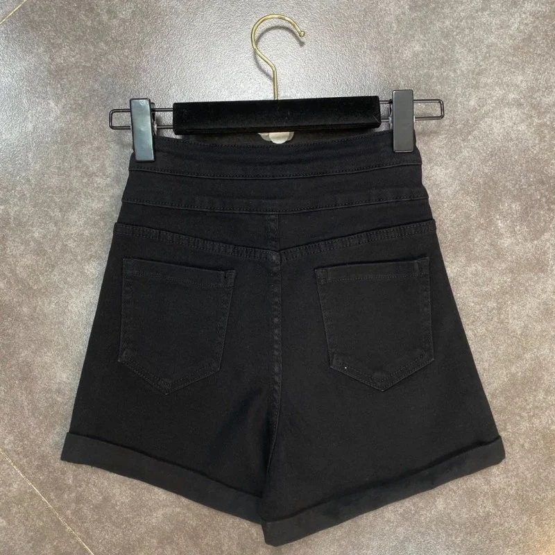 Women Summer Bling Diamonds Wide Leg Shorts High Waist Ladies Casual Streetwear Denim Shorts Button Fly Jeans Streetwear
Women Summer Bling Diamonds Wide Leg Shorts High Waist Ladies Casual Streetwear Denim Shorts Button Fly Jeans Streetwear