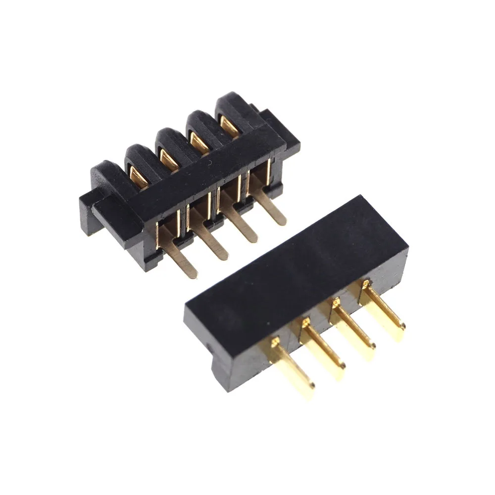 100 Pairs Male Female Blade Battery Connector 2.5 MM Pitch 4 Position Through Holes Right Angle Plug Receptacle Power Charge
100 Pairs Male Female Blade Battery Connector 2.5 MM Pitch 4 Position Through Holes Right Angle Plug Receptacle Power Charge