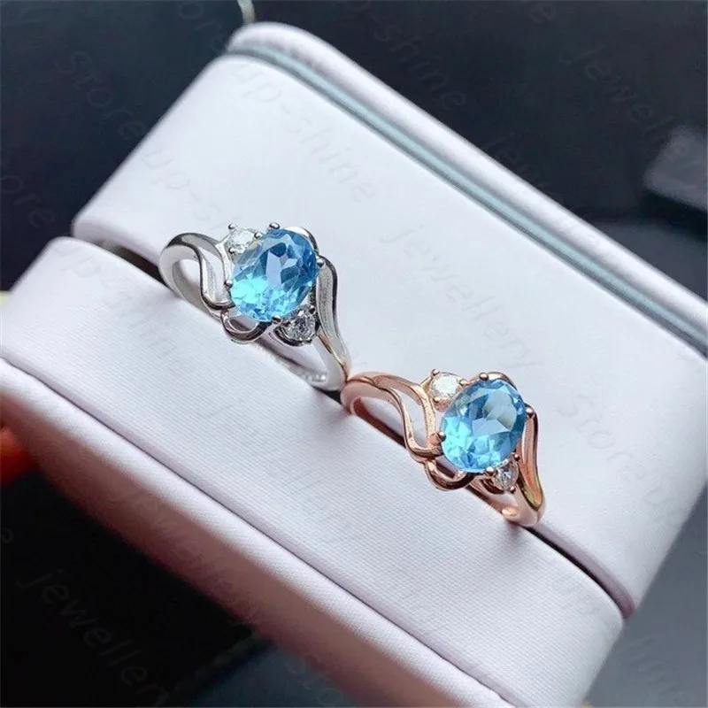 Natural Topaz Ring 925 Silver Women's Ring Luxury Atmosphere Fashion All-match
Natural Topaz Ring 925 Silver Women's Ring Luxury Atmosphere Fashion All-match