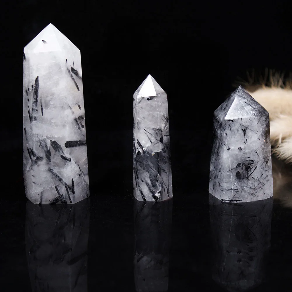 1pc Natural Crystal White Quartz Point Hexagonal Column Obelisk Energy Stones Ornaments for Home Aquarium Decoration
1pc Natural Crystal White Quartz Point Hexagonal Column Obelisk Energy Stones Ornaments for Home Aquarium Decoration