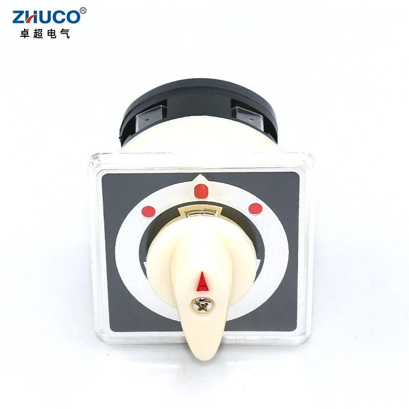 ZHUCO LW5D-16/B0012.1 16A Three Position One Pole 4 Screw Terminal Changeover Selector Universal Rotary Power Cam Switch
ZHUCO LW5D-16/B0012.1 16A Three Position One Pole 4 Screw Terminal Changeover Selector Universal Rotary Power Cam Switch