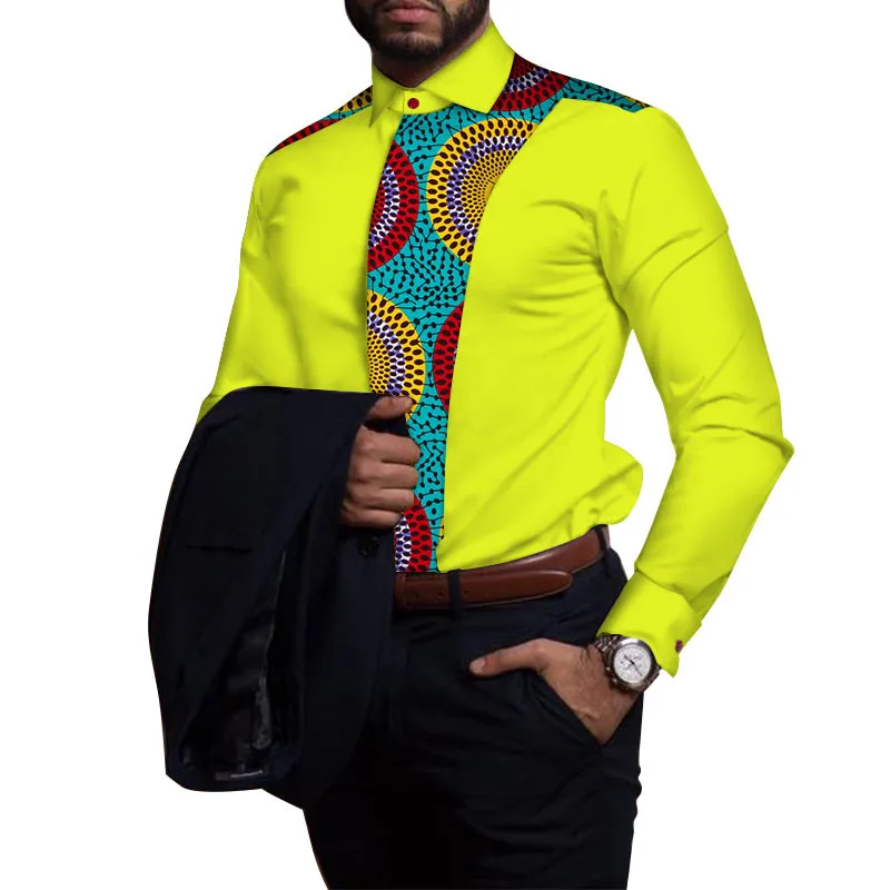 In Stock L Size Men African Shirt Causal Shirt African Print Patchwork Long Sleeve Turn-down Collar Shirt Wyn81-L-XH
In Stock L Size Men African Shirt Causal Shirt African Print Patchwork Long Sleeve Turn-down Collar Shirt Wyn81-L-XH