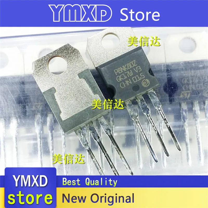 10pcs/lot New Original Genuine 8A800V P8NK80Z STP8NK80Z field effect tube In Stock
10pcs/lot New Original Genuine 8A800V P8NK80Z STP8NK80Z field effect tube In Stock