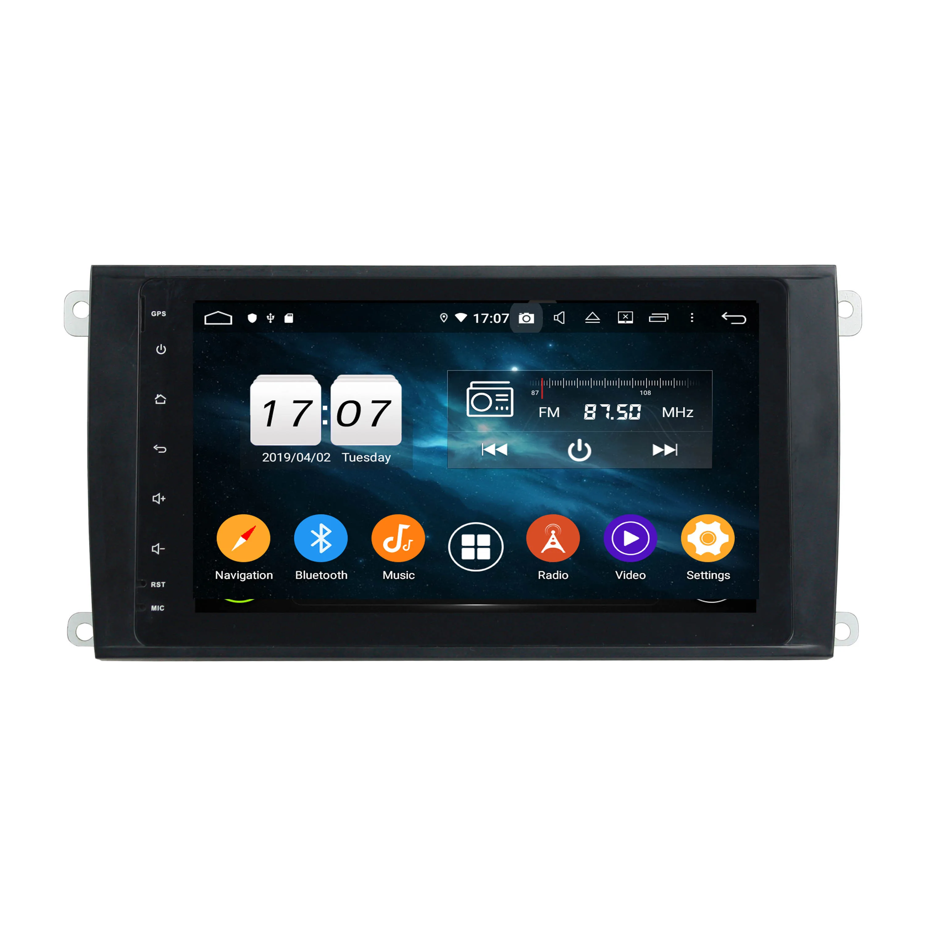 8" MT8667 Android 14 Car Multimedia Player 8+256G 8 Core For Porsche Cayenne 2003-2010 Car Radio Audio Stereo DSP Recorder WIFI
8" MT8667 Android 14 Car Multimedia Player 8+256G 8 Core For Porsche Cayenne 2003-2010 Car Radio Audio Stereo DSP Recorder WIFI