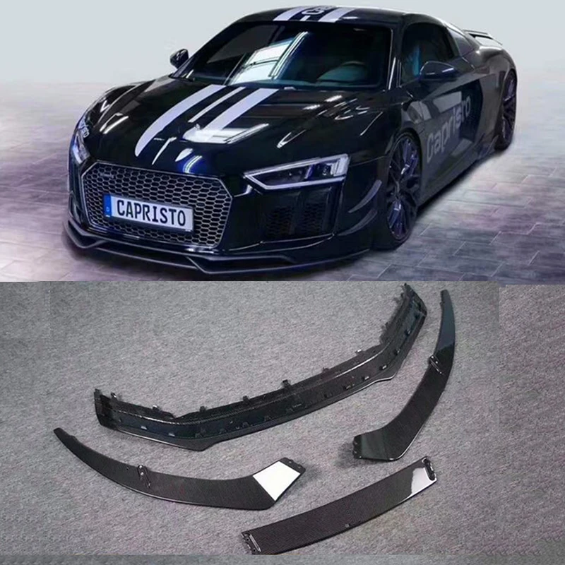 Fit For Audi R8 2016 2017 2018 Real carbon fiber Front Bumper Lip Chin Spoiler Splitter
Fit For Audi R8 2016 2017 2018 Real carbon fiber Front Bumper Lip Chin Spoiler Splitter
