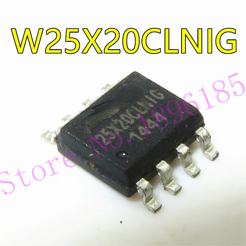 W25X20CLNIG 25X20CLNIG 25X20CLN1G SOP8 2-битная последовательная флэш-память с 4 секторами и двойным ввода/вывода SPI
W25X20CLNIG 25X20CLNIG 25X20CLN1G SOP8 2-битная последовательная флэш-память с 4 секторами и двойным ввода/вывода SPI