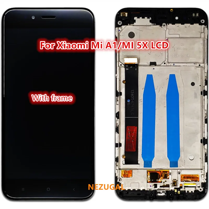 NEW For xiami Mi 5X LCD Display Touch Screen Digitizer Assembly Sensor with Frame For Xiaomi Mi A1 MiA1 MA1 5X M5X
NEW For xiami Mi 5X LCD Display Touch Screen Digitizer Assembly Sensor with Frame For Xiaomi Mi A1 MiA1 MA1 5X M5X