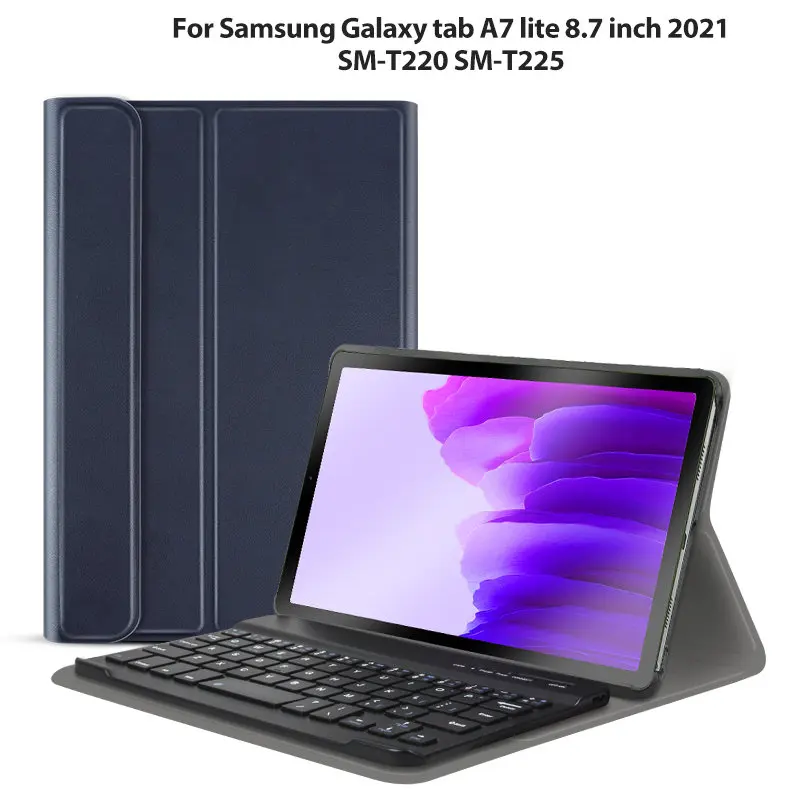 Keyboard Case For Samsung Galaxy Tab A7 lite, 8.7 inch SM T220 T225 Wireless Bluetooth Keyboard Magnetic Funda Folio
Keyboard Case For Samsung Galaxy Tab A7 lite, 8.7 inch SM T220 T225 Wireless Bluetooth Keyboard Magnetic Funda Folio