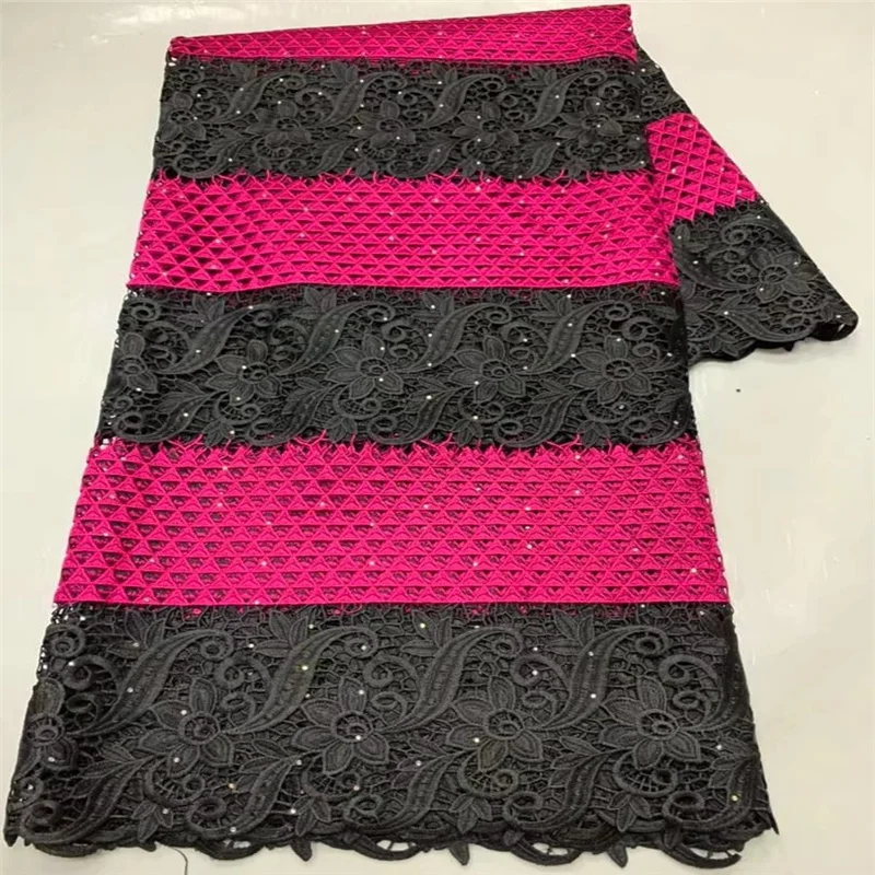 Black+Pink 2021 Latest French Nigerian Lace Fabrics High Quality Tulle African Lace Fabric Wedding Stones French Tulle Lace
Black+Pink 2021 Latest French Nigerian Lace Fabrics High Quality Tulle African Lace Fabric Wedding Stones French Tulle Lace