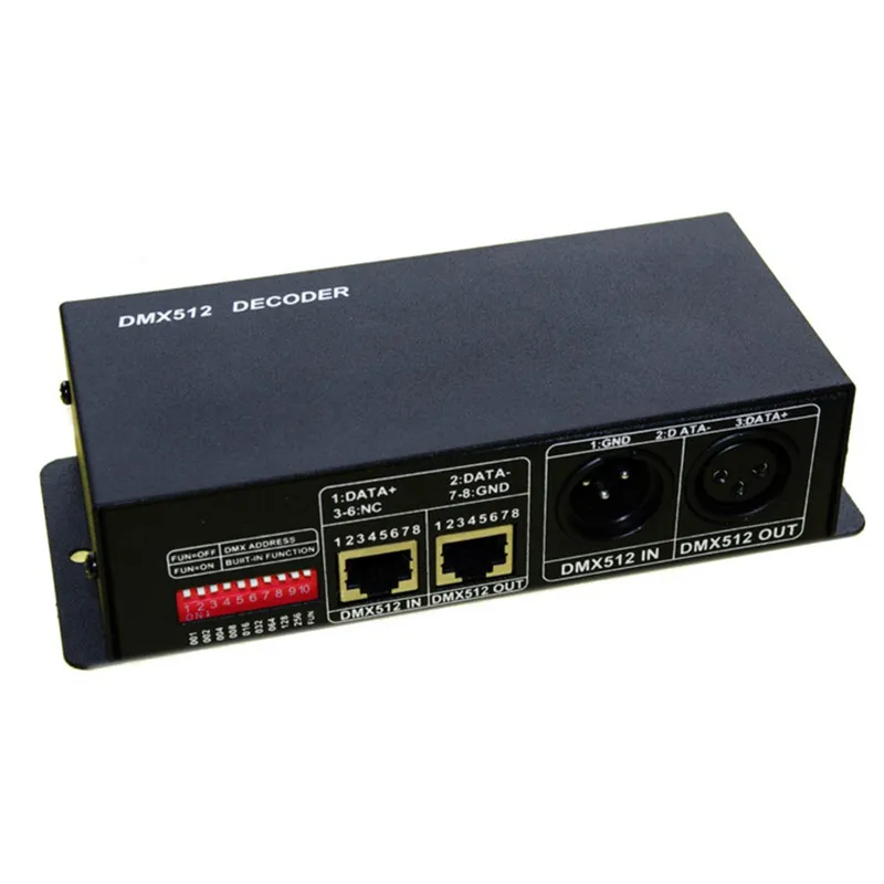 Лучшая цена 1 шт. DC12V-24V 3x4A DMX декодер светодиодный контроллер используется для светодиодной ленсветильник RGB 5050 3528
Лучшая цена 1 шт. DC12V-24V 3x4A DMX декодер светодиодный контроллер используется для светодиодной ленсветильник RGB 5050 3528