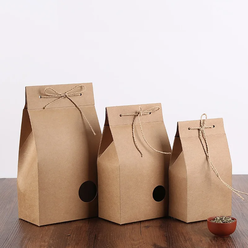 100Pcs/Lot 2 Styles Retro Tea box kraft Paper Packaging Box Small Packaging Tea Handbag With Round Window Wholesale
100Pcs/Lot 2 Styles Retro Tea box kraft Paper Packaging Box Small Packaging Tea Handbag With Round Window Wholesale