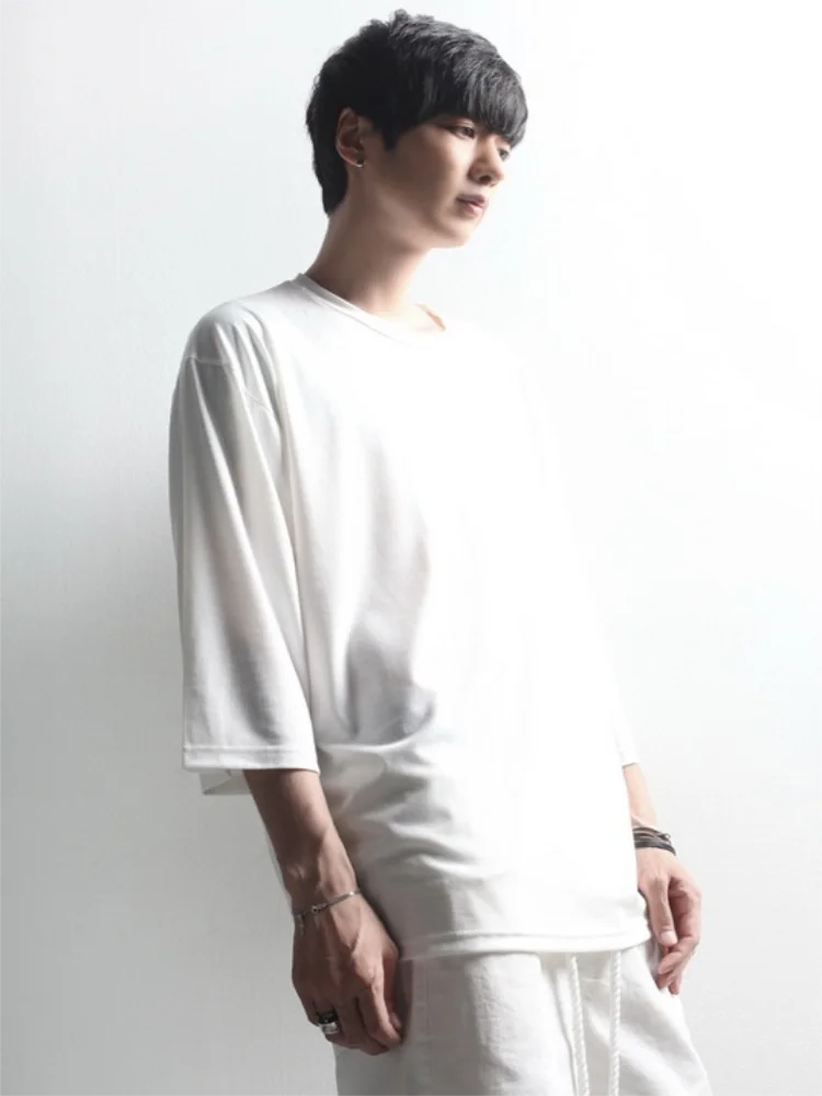 Men's Long Sleeve T-Shirt Spring And Autumn New Hong Kong Wind Casual And Comfortable Large Size Seven-Point Sleeve T-Shirt
Men's Long Sleeve T-Shirt Spring And Autumn New Hong Kong Wind Casual And Comfortable Large Size Seven-Point Sleeve T-Shirt