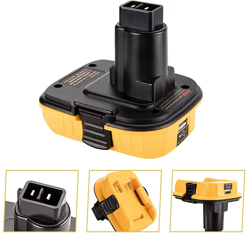 Best 20V Battery Adapter DCA1820 for Dewalt 18V Tools Convert Dewalt 20V Lithium Battery for DC9096 DE9098 DE9096 with USB
Best 20V Battery Adapter DCA1820 for Dewalt 18V Tools Convert Dewalt 20V Lithium Battery for DC9096 DE9098 DE9096 with USB