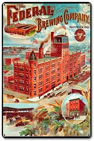 Maizeco Tin Signs Federal Brewing Company Metal Sign 8 x 12 Inch Poster Plate for Cafe Room Shop Kitchen Bar Restaurants
Maizeco Tin Signs Federal Brewing Company Metal Sign 8 x 12 Inch Poster Plate for Cafe Room Shop Kitchen Bar Restaurants