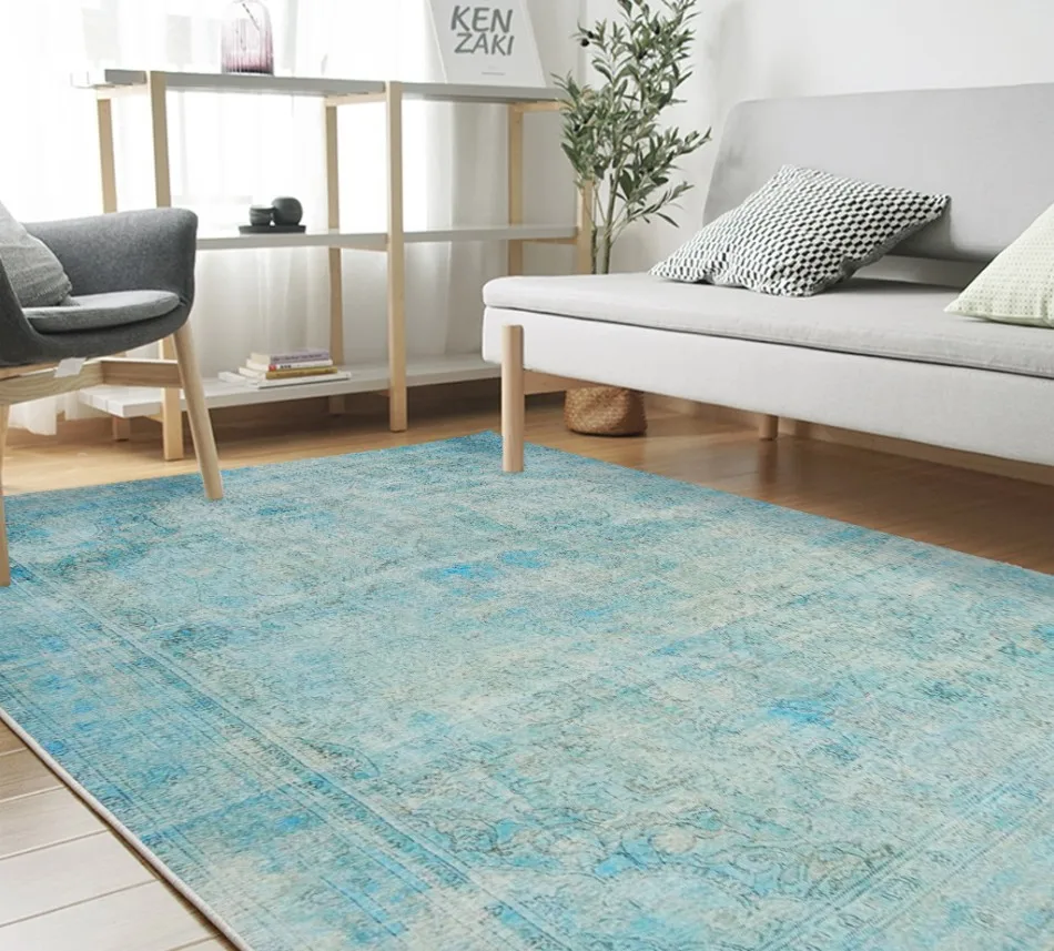European retro vintage blue minimalistic pattern abstract bedroom floor PVC Waterproof Self-adhesive 3D Floor
European retro vintage blue minimalistic pattern abstract bedroom floor PVC Waterproof Self-adhesive 3D Floor