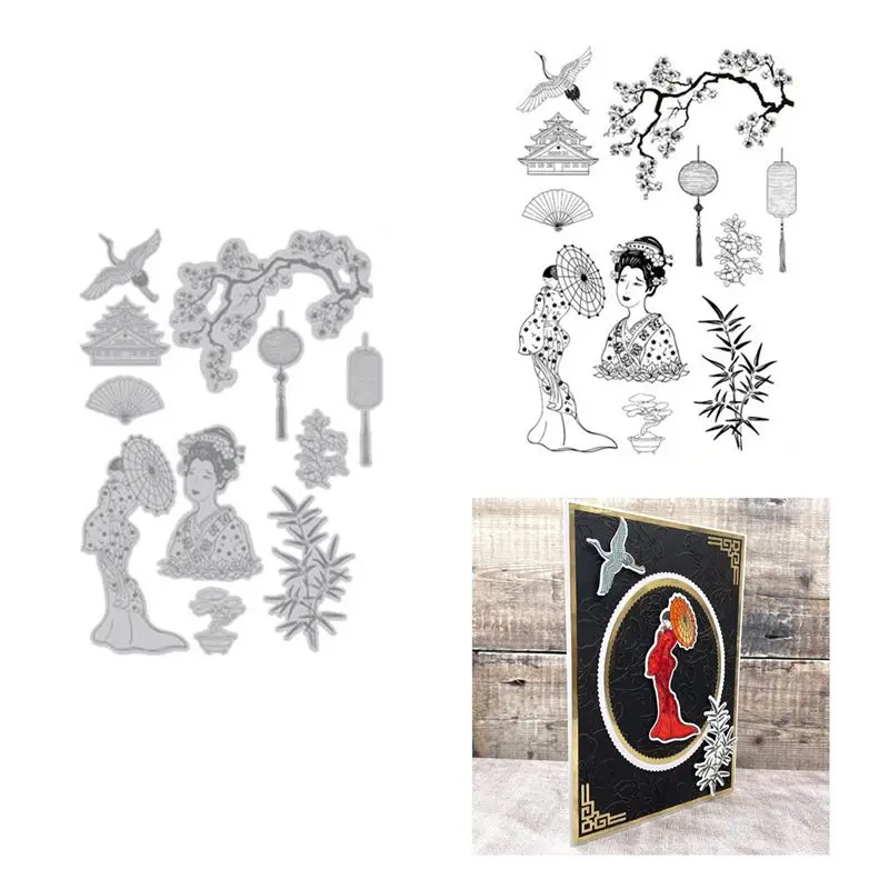 New Layering Metal Cutting Dies and Stamps Scrapbooking For Paper Making Japanese Decoration Embossing Frame Card Craft
New Layering Metal Cutting Dies and Stamps Scrapbooking For Paper Making Japanese Decoration Embossing Frame Card Craft