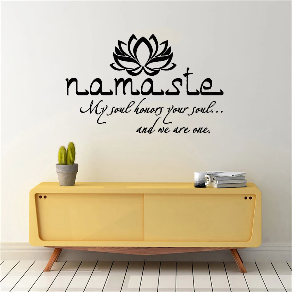 Namaste Wall Decal Quote Vinyl Sticker Decals Quotes Buddha Decor Lotus Flower Wall Decor Bedroom Yoga Studio Vinyl Sticker
Namaste Wall Decal Quote Vinyl Sticker Decals Quotes Buddha Decor Lotus Flower Wall Decor Bedroom Yoga Studio Vinyl Sticker
