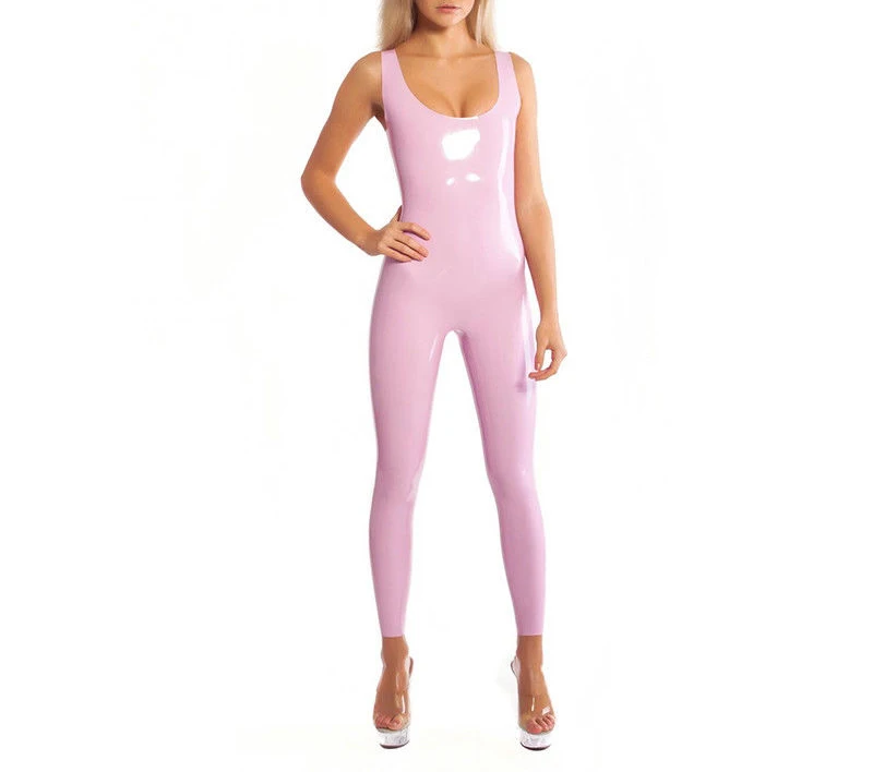 Handmade Sleeveless Latex Bodysuit Catsuit without Zipper Rubber Jumpsuit Club Party Wear
Handmade Sleeveless Latex Bodysuit Catsuit without Zipper Rubber Jumpsuit Club Party Wear