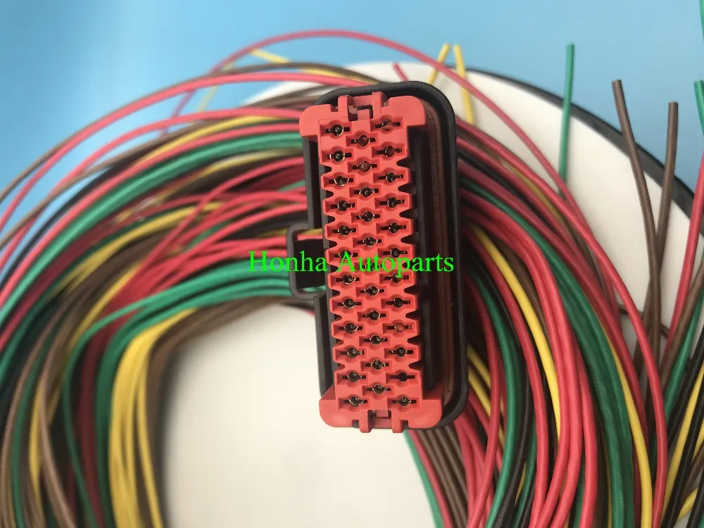 1pcs/lot 35 Pin/Way ECU Female Automotive Waterproof Connector Plug Socket With Cable Wire Pigtail For TE/AMP/TYCO 776164-1
1pcs/lot 35 Pin/Way ECU Female Automotive Waterproof Connector Plug Socket With Cable Wire Pigtail For TE/AMP/TYCO 776164-1