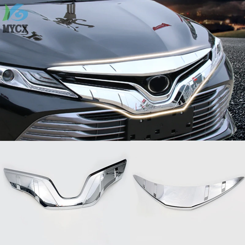 Для Toyota Camry хромированный Стайлинг автомобиля 2018-2019 верхние наклейки на решетку автомобиля Стайлинг автомобиля
Для Toyota Camry хромированный Стайлинг автомобиля 2018-2019 верхние наклейки на решетку автомобиля Стайлинг автомобиля
