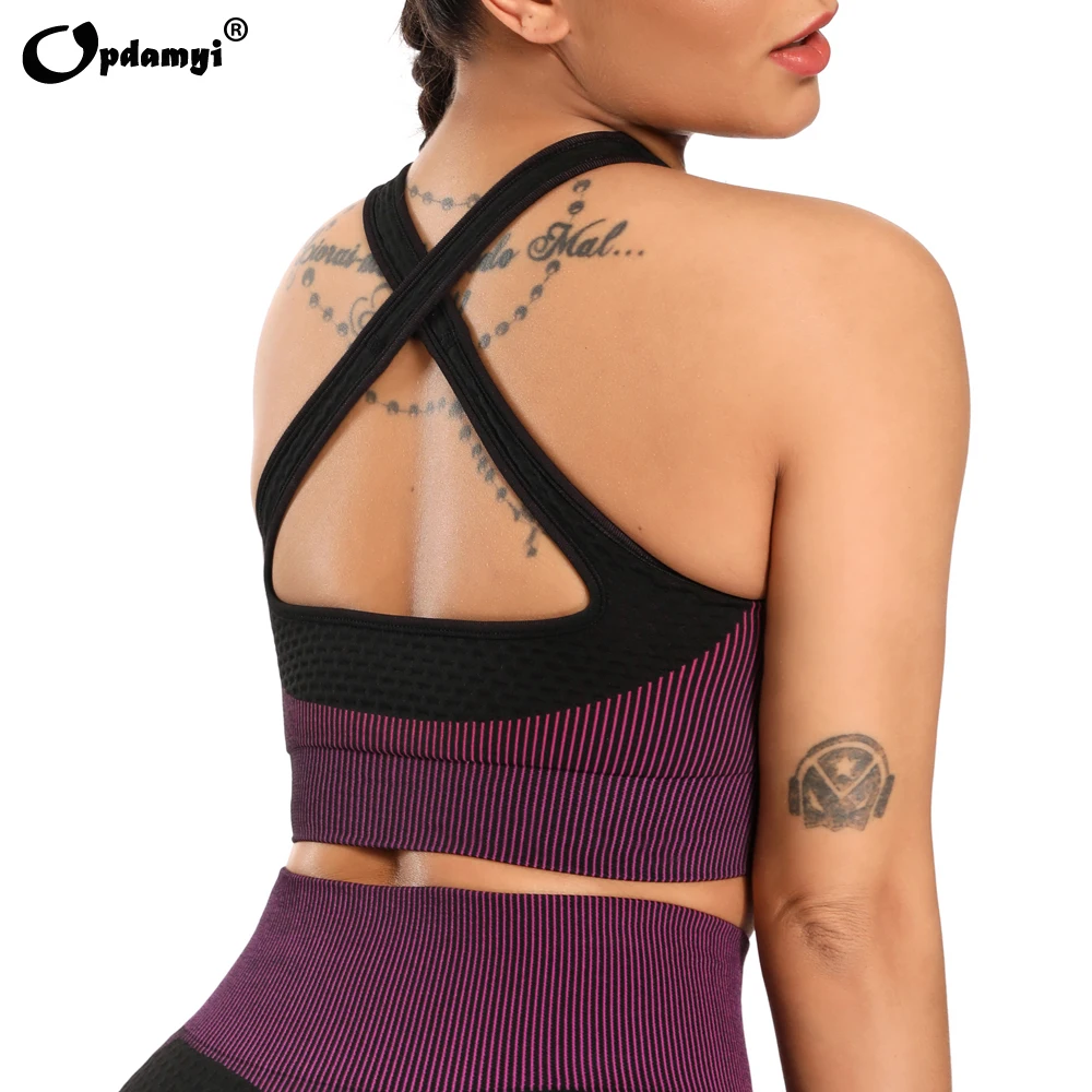 New Sports Bra for Women Gym Tops Push up Sports Underwear Homebody Fitness Female Yoga Seamless Sports Bras Top Indoor Exercise
New Sports Bra for Women Gym Tops Push up Sports Underwear Homebody Fitness Female Yoga Seamless Sports Bras Top Indoor Exercise