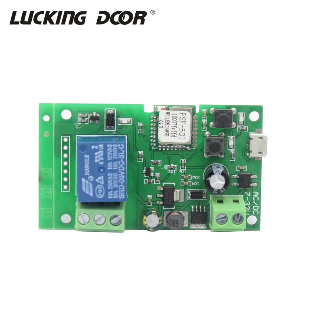 DC 5V Smart Home jog self-locking Wifi Wireless Remote Control Timer Switch Module for IOS/Android
DC 5V Smart Home jog self-locking Wifi Wireless Remote Control Timer Switch Module for IOS/Android