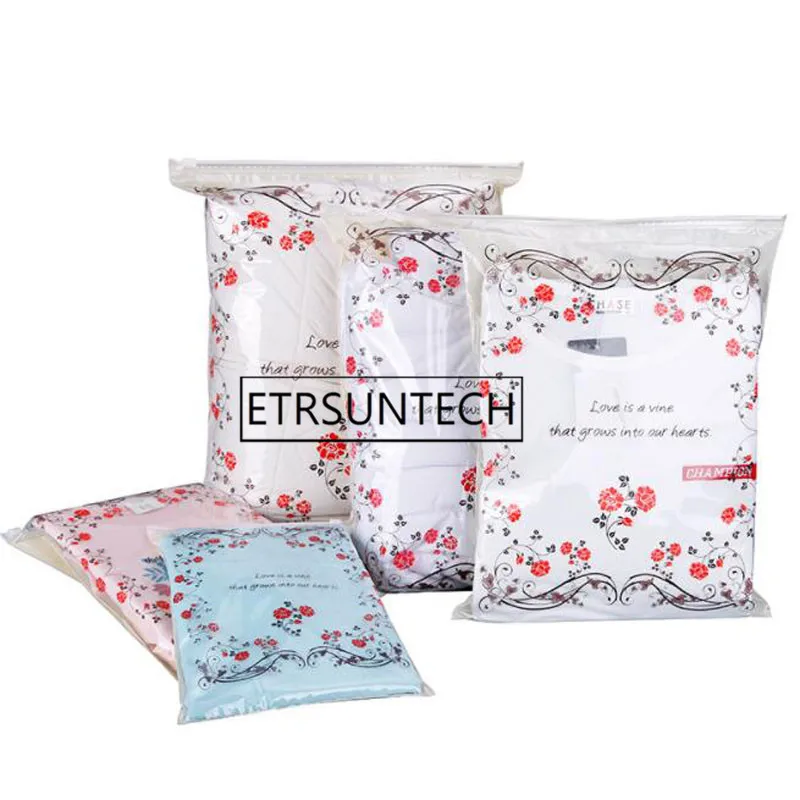 300pcs Reclosable Rose Clear Plastic Underwear Storage Bag For Travel Clothes Package Garment Packaging Bag
300pcs Reclosable Rose Clear Plastic Underwear Storage Bag For Travel Clothes Package Garment Packaging Bag