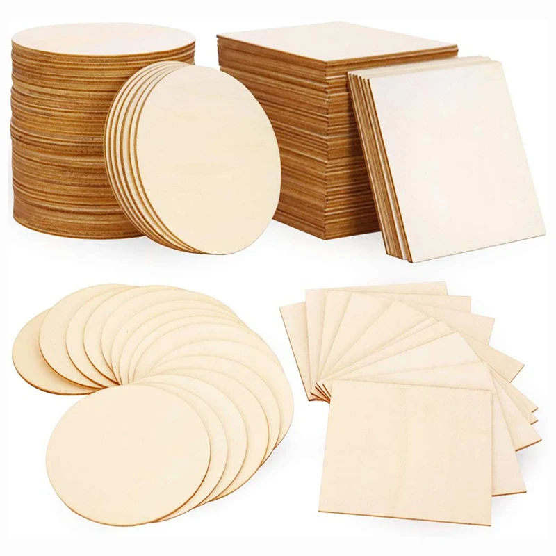 20/40/50 Pcs 100mm Wooden Pieces Slices Wood Round Square for Children DIY Painted Wood Chip Wedding Household Decoration Board
20/40/50 Pcs 100mm Wooden Pieces Slices Wood Round Square for Children DIY Painted Wood Chip Wedding Household Decoration Board