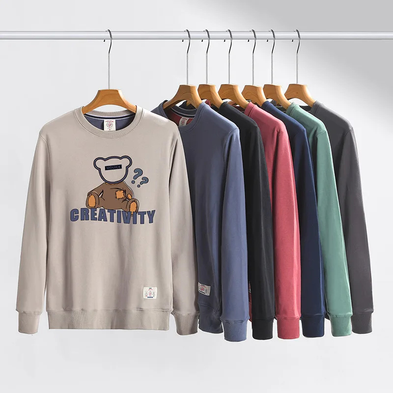 Personality Cartoon Print Men's Tops Pullovers Youth Streetwear Harajuku Style Korean Version Loose All-Match Male Sweatshirts
Personality Cartoon Print Men's Tops Pullovers Youth Streetwear Harajuku Style Korean Version Loose All-Match Male Sweatshirts