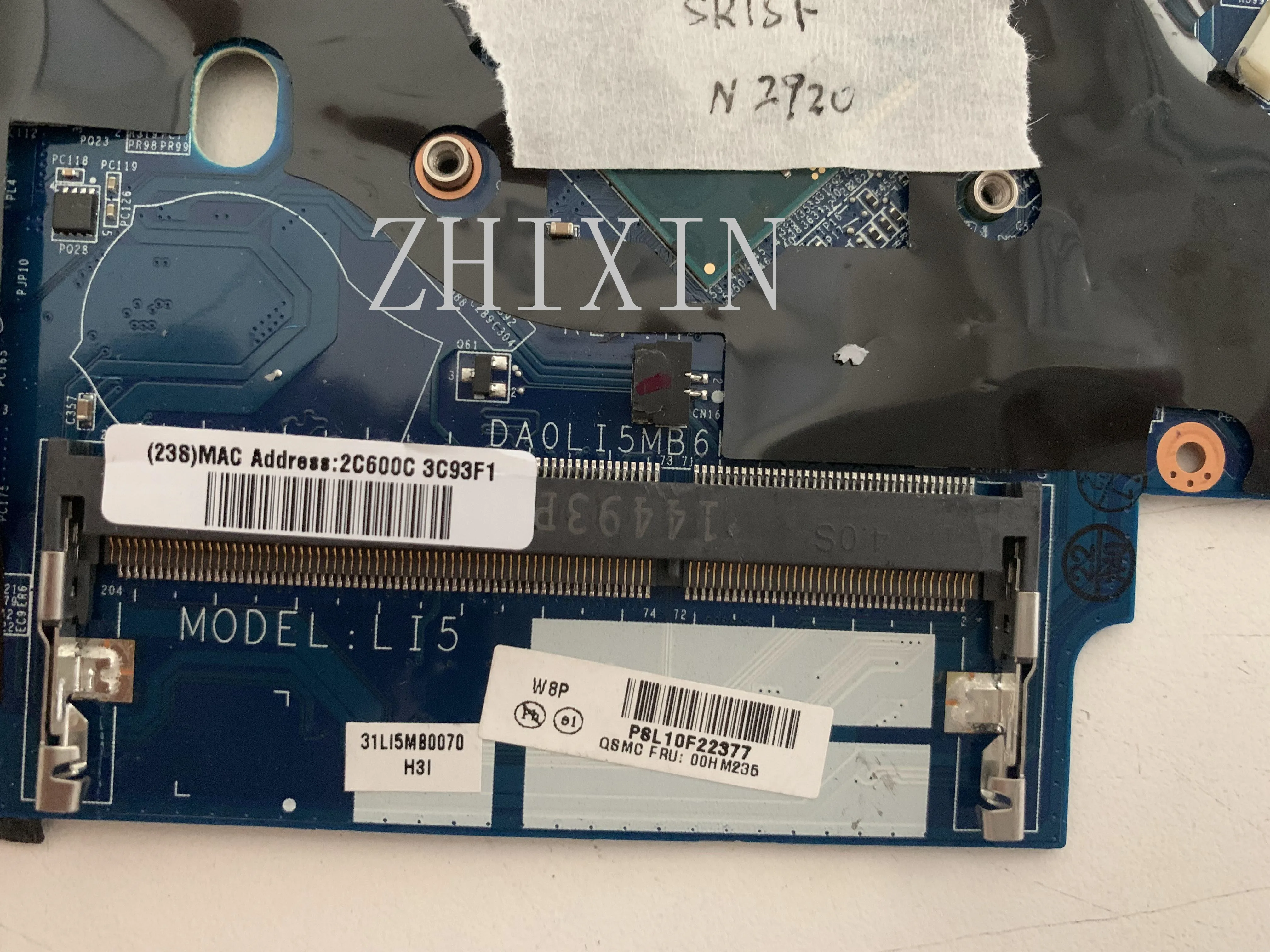 For LENOVO Thinkpad YOGA 11E Laptop motherboard Core Celeron N2920 Mainboard 00HM235 DA0LI5MB6H0 Tested 100%
For LENOVO Thinkpad YOGA 11E Laptop motherboard Core Celeron N2920 Mainboard 00HM235 DA0LI5MB6H0 Tested 100%