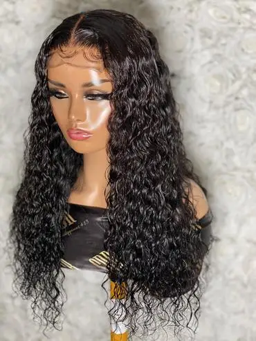 Loose Curly Wigs for Women Half Hand Tied Synthetic Lace Front Wigs With Baby Hair Water Wave SyntheticWigs
Loose Curly Wigs for Women Half Hand Tied Synthetic Lace Front Wigs With Baby Hair Water Wave SyntheticWigs