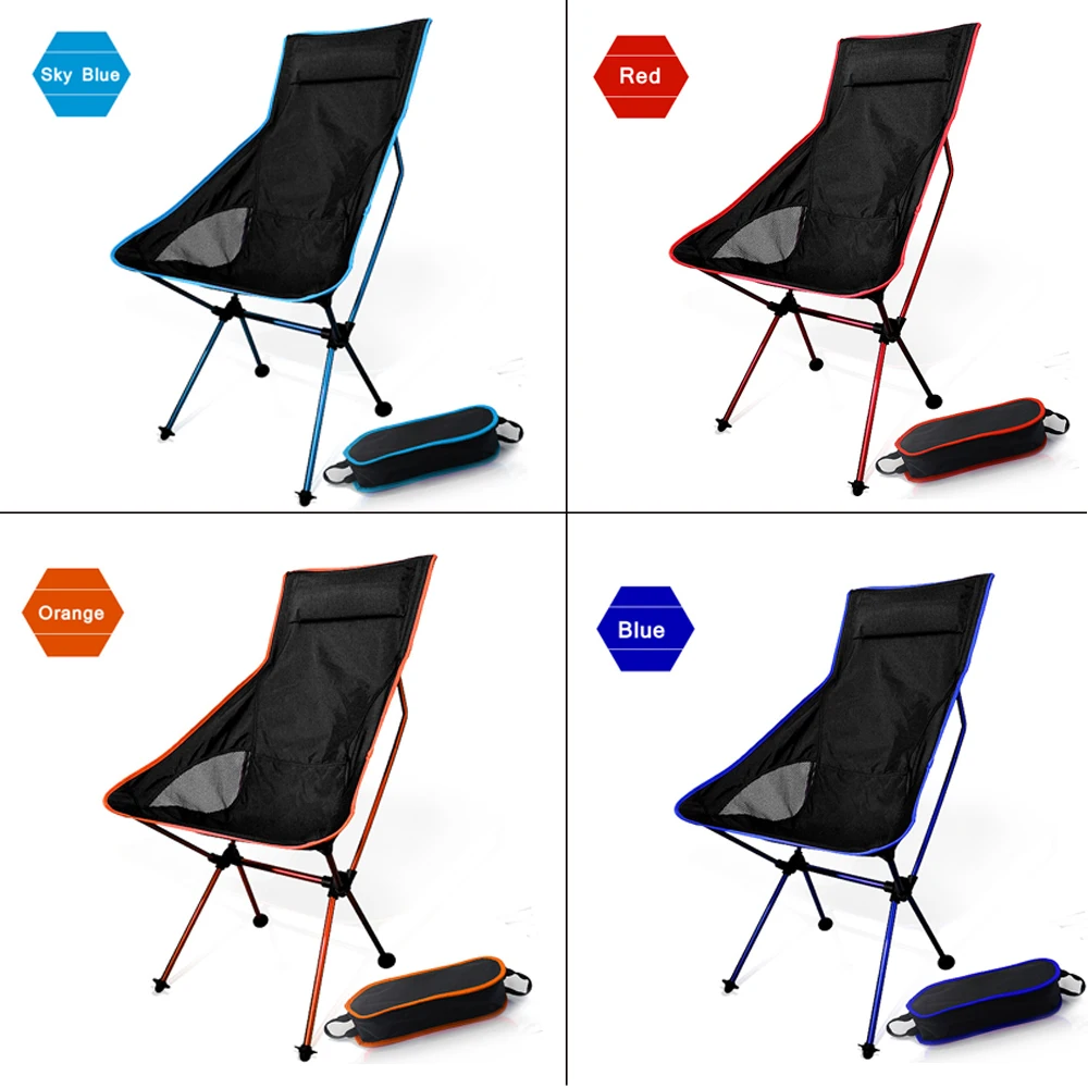 Portable Beach Chair Fishing Grazing Camping Ultralight Folding Chair Outdoor Furniture Oxford Fabric Max 150kg Moon Chair
Portable Beach Chair Fishing Grazing Camping Ultralight Folding Chair Outdoor Furniture Oxford Fabric Max 150kg Moon Chair