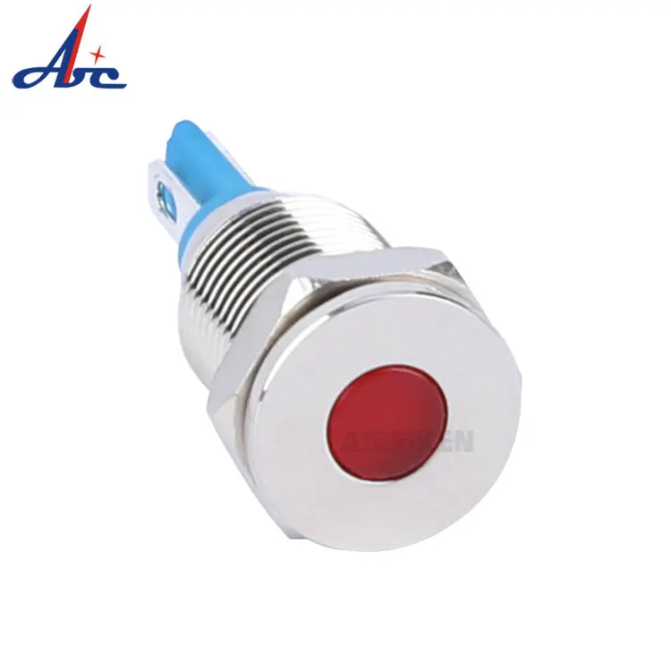 Waterproof Red Blue LED 24V Indicator Light 10mm Signal LED Pilot Lamp For Machine
Waterproof Red Blue LED 24V Indicator Light 10mm Signal LED Pilot Lamp For Machine