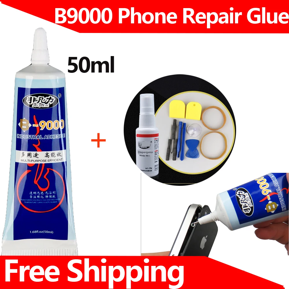B-9000 Phone Glue 50ml Mobile Phone Screen Repair Glue Adhesive Cell Phone Screen Glue Special Strong Maintenance Glue
B-9000 Phone Glue 50ml Mobile Phone Screen Repair Glue Adhesive Cell Phone Screen Glue Special Strong Maintenance Glue