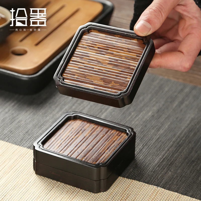 Meifei Banzhu tea ceremony cup pad Japanese cup holder kungfu tea set tea table pot bearing heat insulation meal mat accessories
Meifei Banzhu tea ceremony cup pad Japanese cup holder kungfu tea set tea table pot bearing heat insulation meal mat accessories