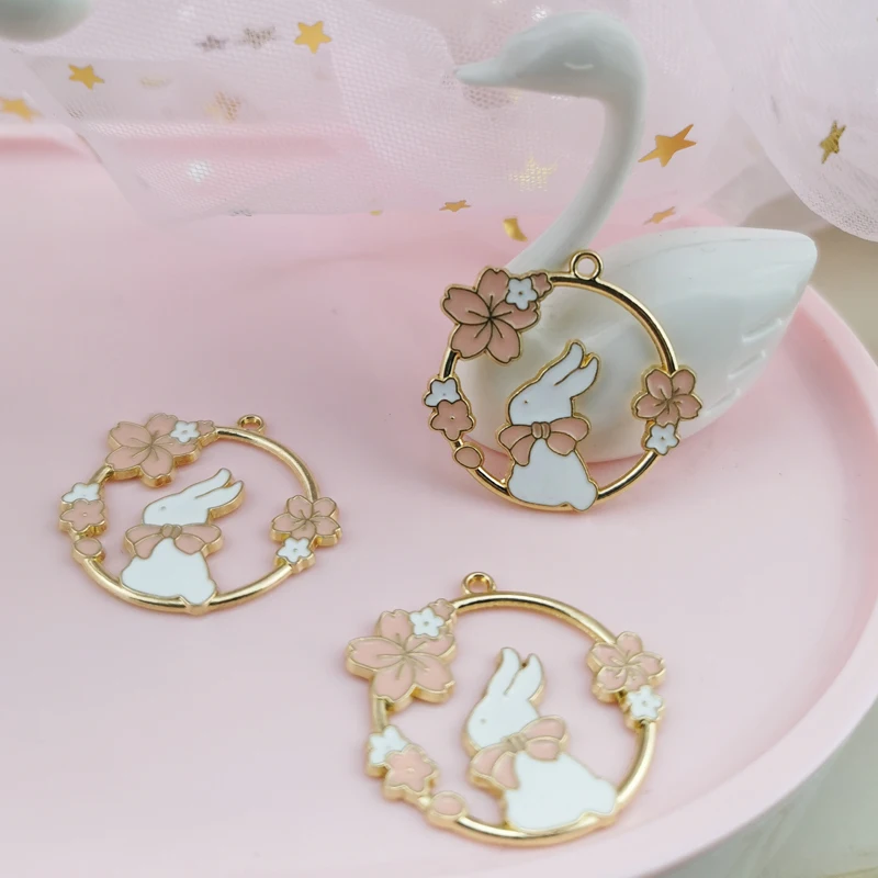 10pcs enamel flowers rabbit charm jewelry accessories earring pendant bracelet necklace charms zinc alloy diy finding 30*31mm
10pcs enamel flowers rabbit charm jewelry accessories earring pendant bracelet necklace charms zinc alloy diy finding 30*31mm