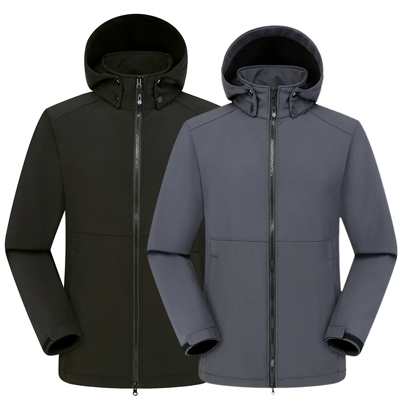 Winter Warm Fleece Hiking Jacket Men Outdoors Sports Hooded Coat Softshell Jackets Trekking Climbing Waterproof Tactical Jackets
Winter Warm Fleece Hiking Jacket Men Outdoors Sports Hooded Coat Softshell Jackets Trekking Climbing Waterproof Tactical Jackets