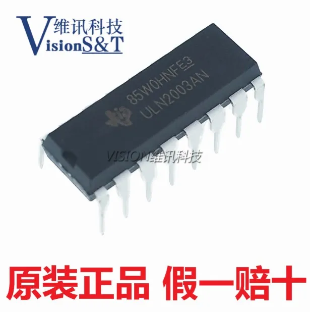 5PCS New original in-line ULN2003A ULN2003AN Darlington driver transceiver DIP-16
5PCS New original in-line ULN2003A ULN2003AN Darlington driver transceiver DIP-16