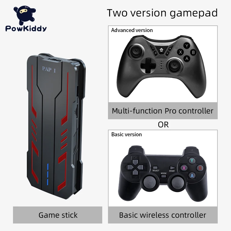 2021 POWKIDDY PAP1 32 Bit Retro Game Console Family TV Mini Game Box Built In 5200 GamesPS1 Game Emulator Support 4K HD Out gift
2021 POWKIDDY PAP1 32 Bit Retro Game Console Family TV Mini Game Box Built In 5200 GamesPS1 Game Emulator Support 4K HD Out gift
