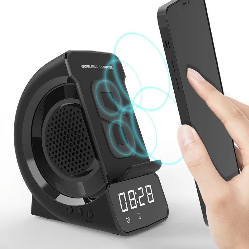 Science Fiction Style Wireless Bluetooth Speaker Alarm Clock Head of Bed Charger - New 5-Pack
Science Fiction Style Wireless Bluetooth Speaker Alarm Clock Head of Bed Charger - New 5-Pack