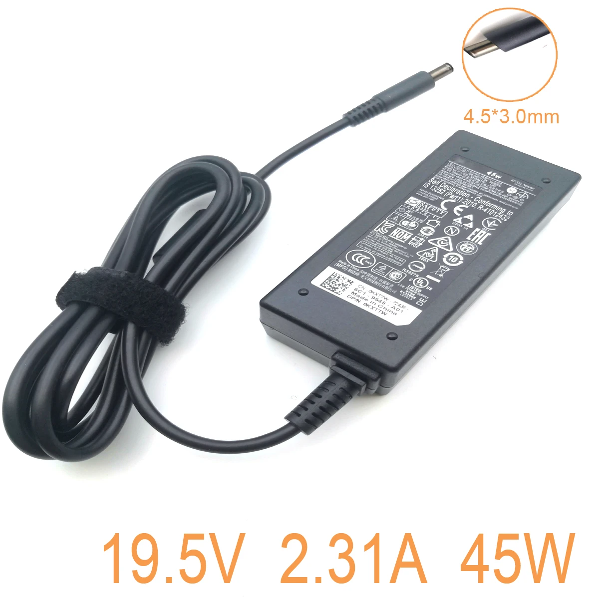 Original Adapter 19.5V 2.31A 45W Laptop Charger For Dell Inspiron XPS13 9343 9350 9365 9360 XPS12 LA45NM140 vostro5370 13 5000
Original Adapter 19.5V 2.31A 45W Laptop Charger For Dell Inspiron XPS13 9343 9350 9365 9360 XPS12 LA45NM140 vostro5370 13 5000