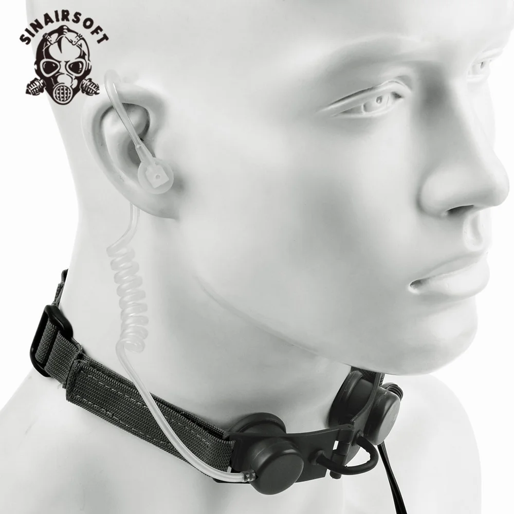Z-tactical Z Tactical Headphones Throat Microphone Headset PTT Portable Radio Mic Neckband Hunting Airsofte Throat Mic Earphone
Z-tactical Z Tactical Headphones Throat Microphone Headset PTT Portable Radio Mic Neckband Hunting Airsofte Throat Mic Earphone