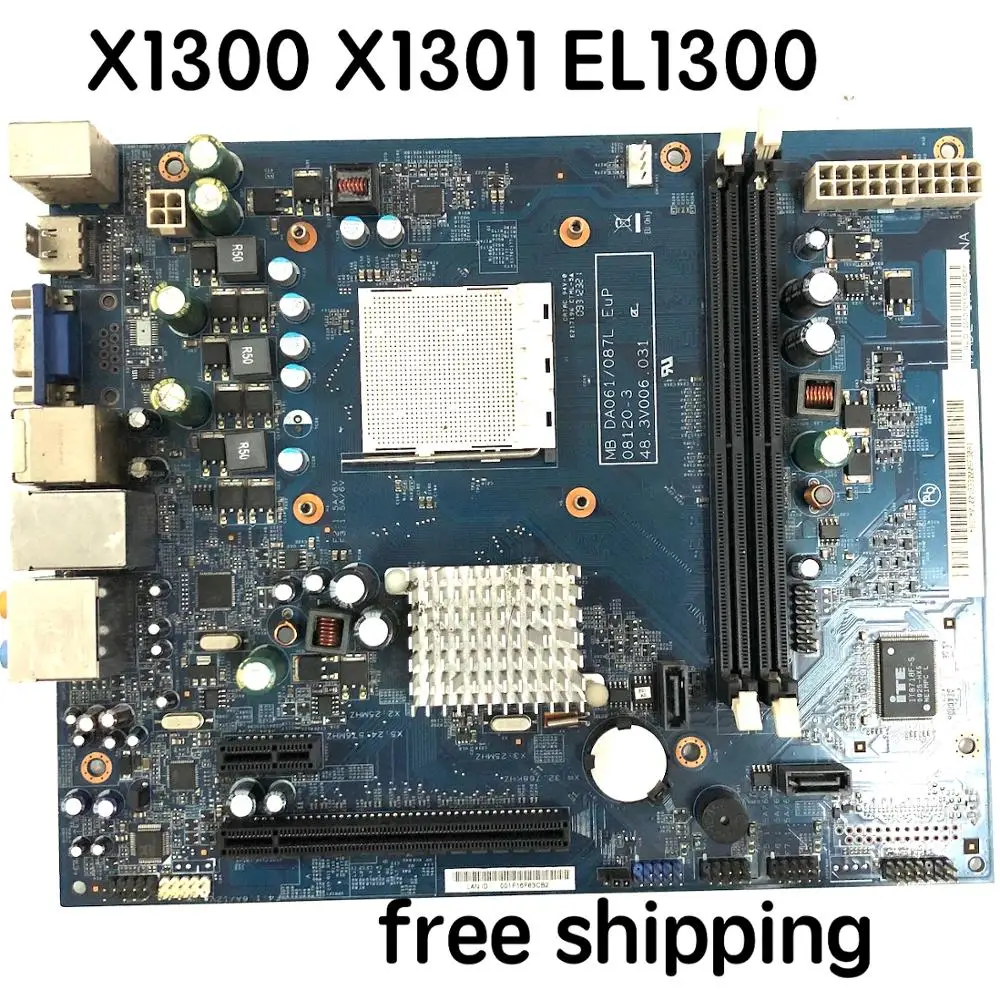 Материнская плата DA061/-078L для Gateway X1300 X1301 EL1300 X3300 EL1330 08120-3 48, 3v006. 031, 100% протестированная, полностью работает
Материнская плата DA061/-078L для Gateway X1300 X1301 EL1300 X3300 EL1330 08120-3 48, 3v006. 031, 100% протестированная, полностью работает