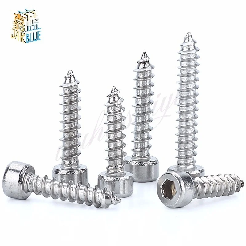 50 Pcs M2 M2.6 M3 HA Nickel-plated Socket Head Cap Screw Self-tapping Hexagon Furniture Screw
50 Pcs M2 M2.6 M3 HA Nickel-plated Socket Head Cap Screw Self-tapping Hexagon Furniture Screw