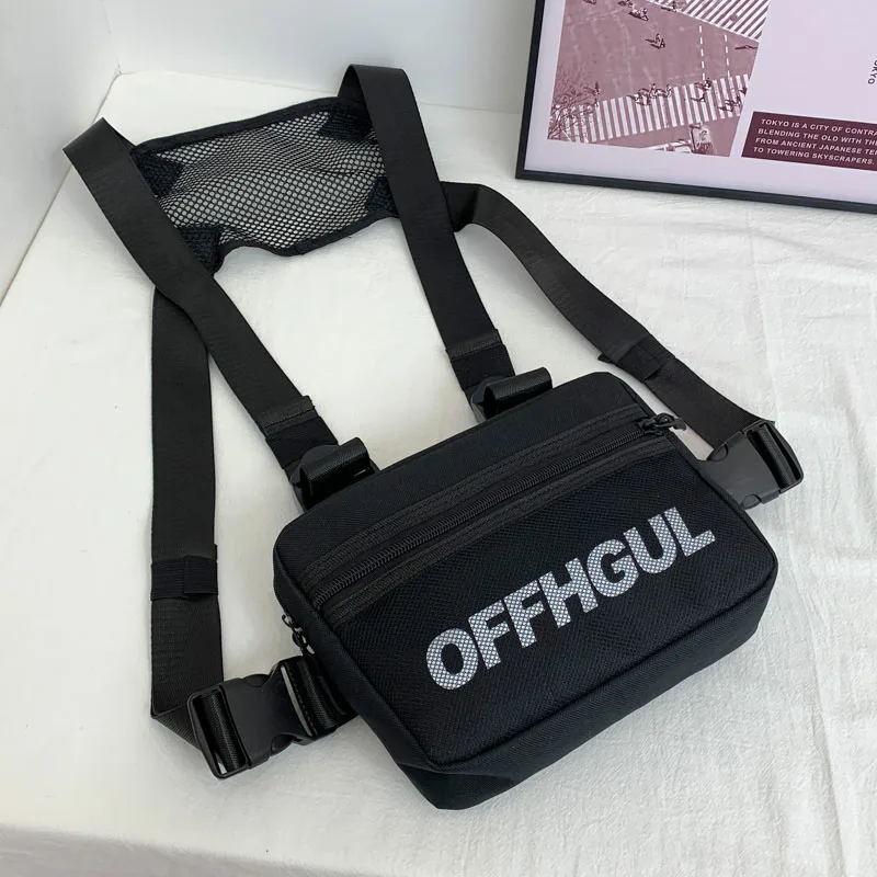 Street Boy Bag Canvas Tactical Chest Rig Bags For Men StreetWear Casual Functional Male Chest Bag Fashion Hip Hop Waist Packs
Street Boy Bag Canvas Tactical Chest Rig Bags For Men StreetWear Casual Functional Male Chest Bag Fashion Hip Hop Waist Packs
