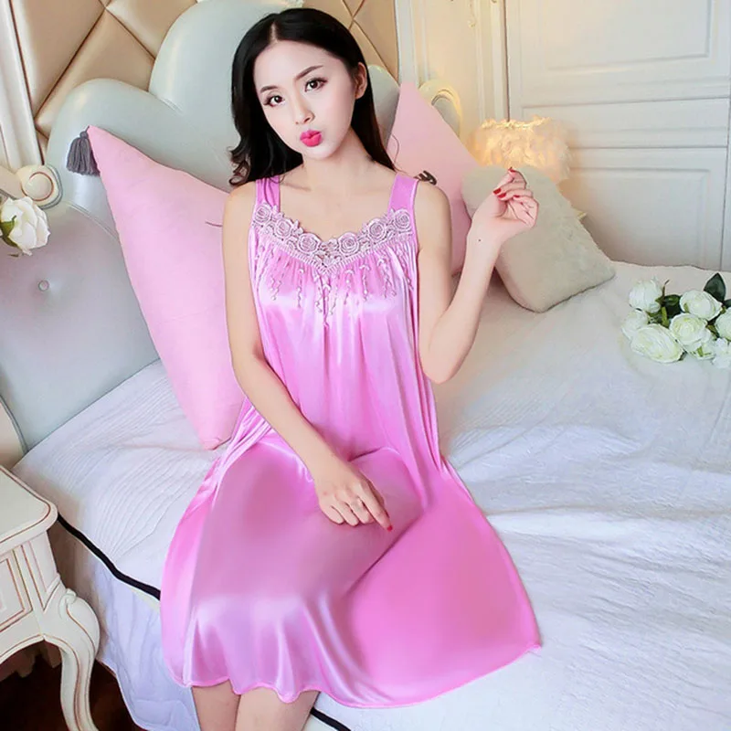 Maternity Sleepwear Sexy Lace Dress Summer Women's Loose Sleeveless Dress Long Skirt Maternity Care Pajamas Thin Nightdress
Maternity Sleepwear Sexy Lace Dress Summer Women's Loose Sleeveless Dress Long Skirt Maternity Care Pajamas Thin Nightdress