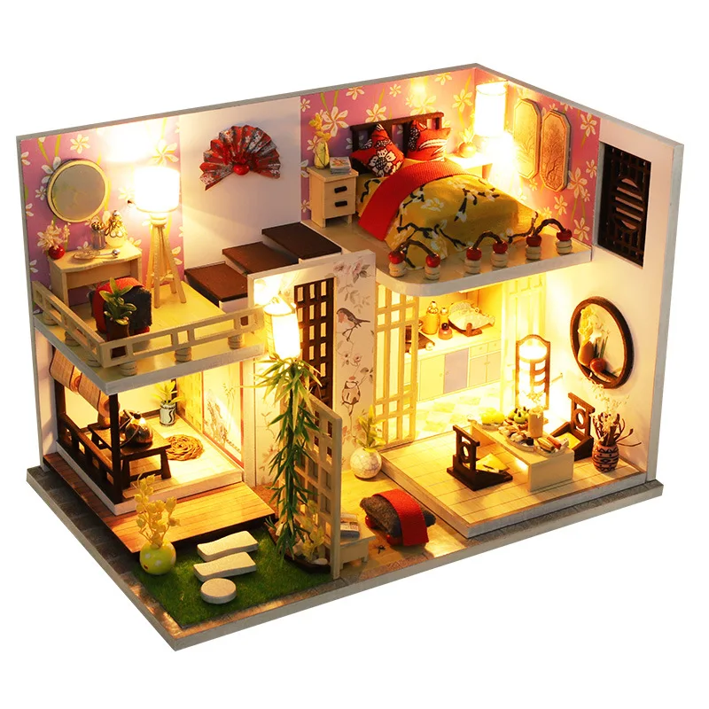DIY Doll House Music+LED Light Villa Model Building Kit Wooden Puzzle Toy Miniature Dollhouse Kids Christmas Birthday Gifts Girl
DIY Doll House Music+LED Light Villa Model Building Kit Wooden Puzzle Toy Miniature Dollhouse Kids Christmas Birthday Gifts Girl