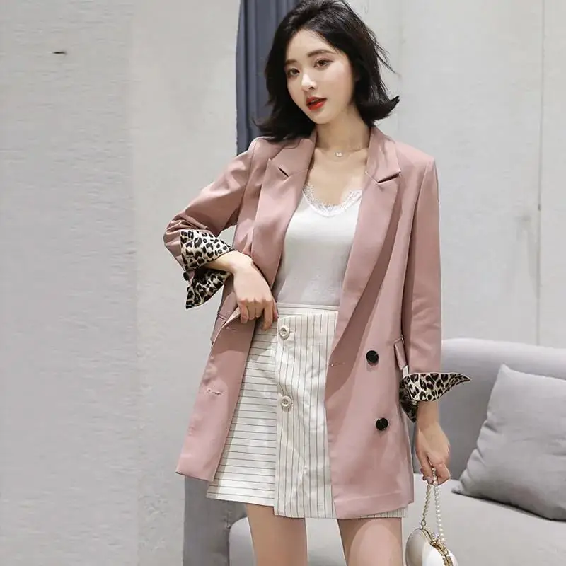 Casaco Feminino 2022 Spring Autumn Pink Black Blazer Vintage Suit Jacket Women Ladies Jackets Long-Sleeved Blouse Coat Female
Casaco Feminino 2022 Spring Autumn Pink Black Blazer Vintage Suit Jacket Women Ladies Jackets Long-Sleeved Blouse Coat Female