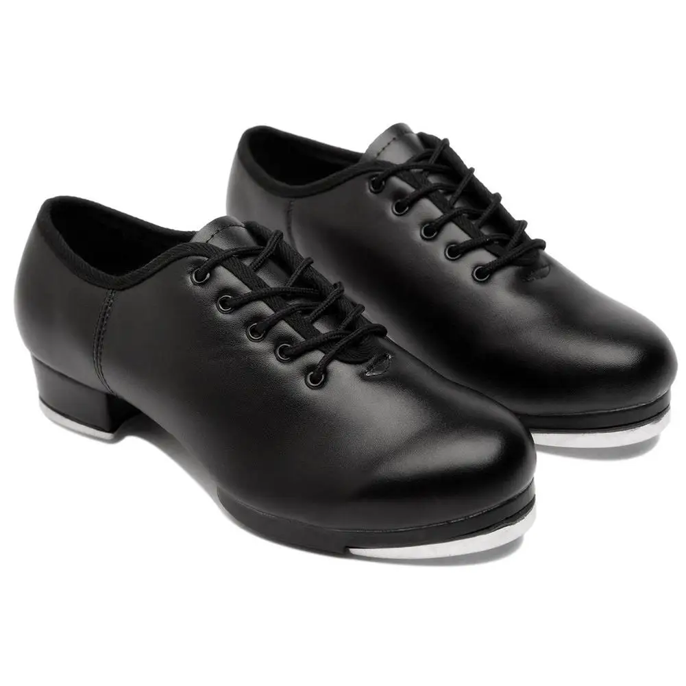 Leather Material Tap Shoes Women's Split Sole Jazz Tap Dance Shoes Adult/Unisex Lace Up Women Tap Shoes Dancing Shoes
Leather Material Tap Shoes Women's Split Sole Jazz Tap Dance Shoes Adult/Unisex Lace Up Women Tap Shoes Dancing Shoes