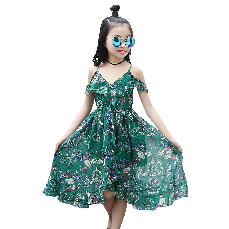 Toddler Girls Dress Summer 2020 Fashion Kids Sling Floral Beach Dress Children's Princess Bohemian Dresses Clothes 5 7 8 12 Year
Toddler Girls Dress Summer 2020 Fashion Kids Sling Floral Beach Dress Children's Princess Bohemian Dresses Clothes 5 7 8 12 Year